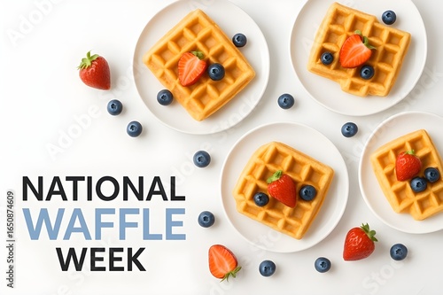 Golden Waffle Delights for the Whole Week