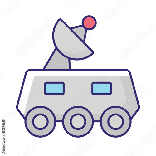 Live Telecast Vector icon which can easily modify or edit