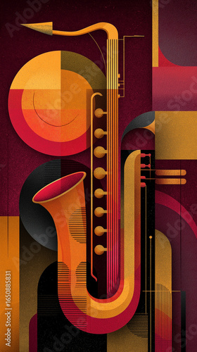 saxophone style musical instrument