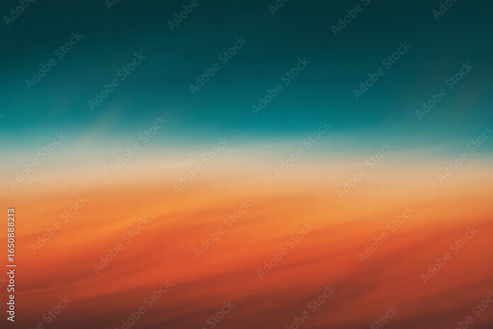 Fototapeta premium Experience breathtaking horizons with vibrant gradient skies, perfect for invoking wonder and serenity in your designs.