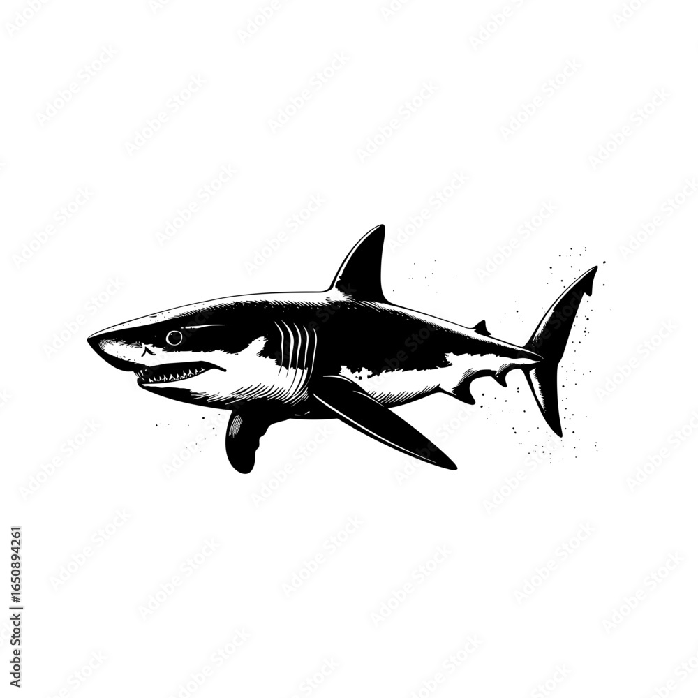 Obraz premium Shark Vector