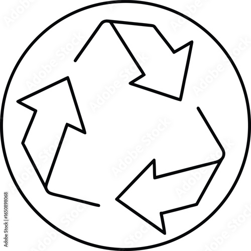 recycling symbol icon