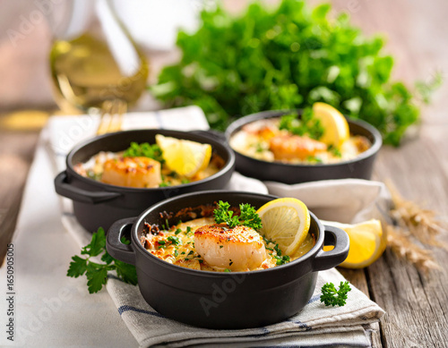 cassolettes de saint jacques