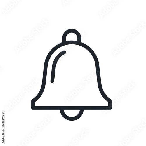 Bell icon for notification, alert, or reminder