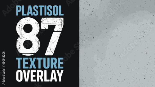 This stylish overlay of plastisol texture gives a fresh perspective to graphic design projects, enhancing visual appeal and providing an artistic flair for digital work.