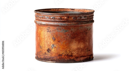 Rusty metal tin can (1)