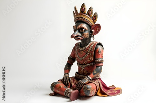 Intricate Puppet: An exquisite, ornately designed puppet, showcasing the artistry and detail of craftsmanship.