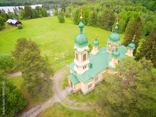 Aerial view of Church of Sa...