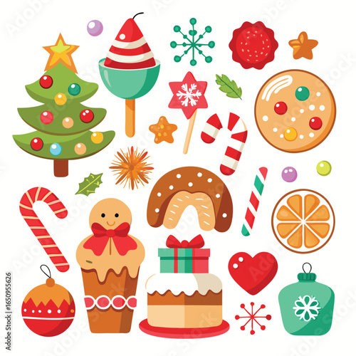 Pixel Art Christmas Treats: Festive Icons and Holiday Sweets