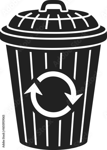 Compost bin, recycling container, waste disposal unit designed for eco-friendly waste management