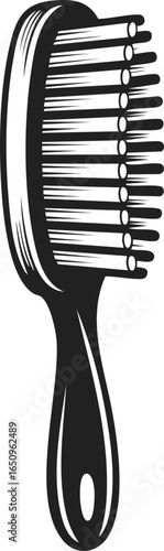 Hairbrush, styling tool, grooming accessory, hair comb, beauty implement, hair care equipment, hair maintenance tool