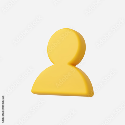 3d Realistic People icon vector Illustration