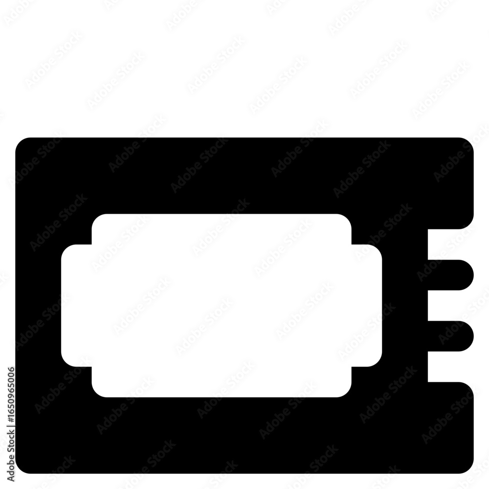 Fototapeta premium Ticket Icon