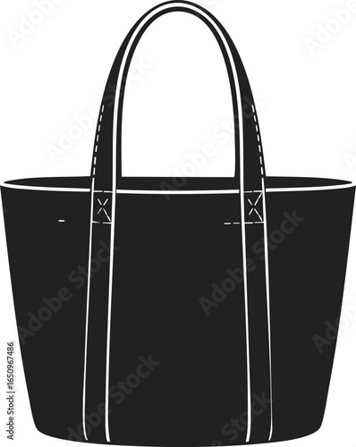 Reusable cloth bag, eco-friendly tote, sustainable shopping accessory, canvas carryall, stylish reusable bag for daily use