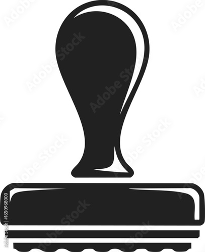 Rubber stamp, office tool, ink pad, letterpress, stationery accessory, creative design element, printing device