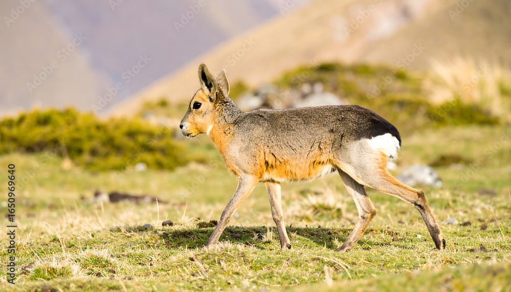 Fototapeta premium Small mammal in meadow