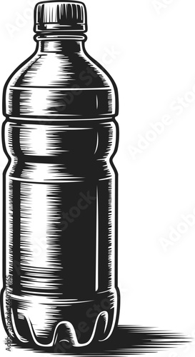 Water bottle, plastic container, beverage holder, hydration tool, drink vessel, eco-friendly option, sports bottle, reusable drinkware, everyday essential, travel accessory