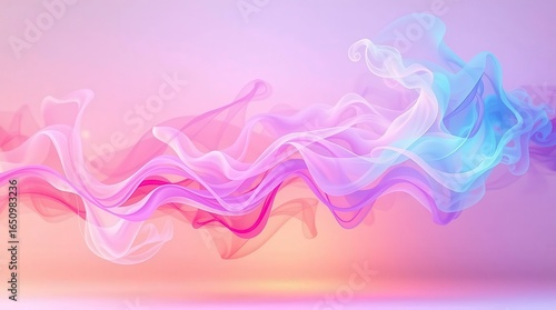 Colorful Abstract Smoke Design