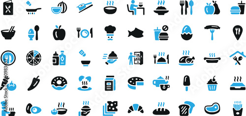 factory icon vector, industrial doodle set, production line icons, doodle factory machines, power plant doodles, doodle technology icons, energy factory doodles, doodle industry graphics, black blue i