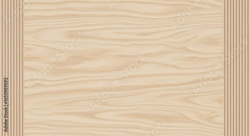 Birch plywood edge detail surface with subtle grain and ply lines, matte finish, seamless pattern