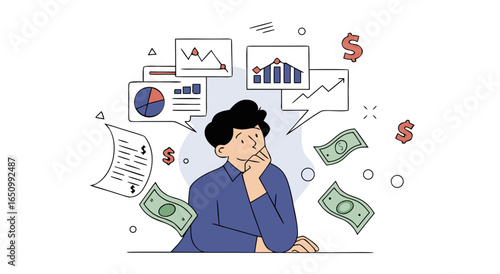 Financial distress economic downturn business uncertainty and personal financial worries