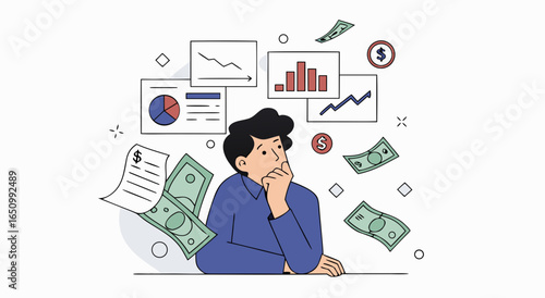 Financial distress economic downturn business uncertainty and personal financial worries