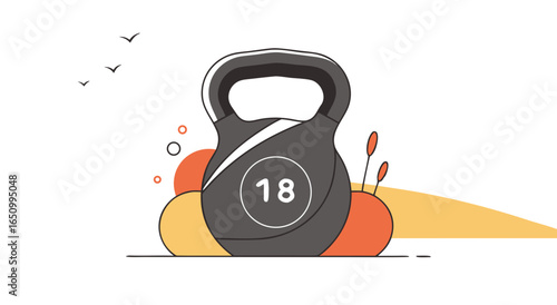Kettlebell workout routine for strength building and weight loss achieving fitness goals