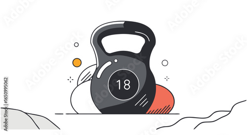 Kettlebell workout routine for strength building and weight loss achieving fitness goals