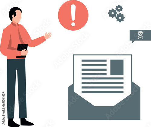 Infographic featuring email marketing tips tailored for small businesses, highlighting strategies for effective outreach.