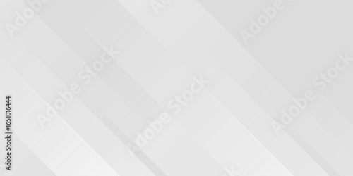 Abstract technology geometric grey and white diagonal lines architecture smooth background vector illustration.
