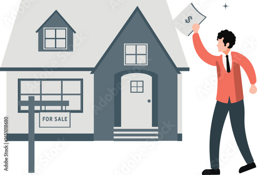 Property dealer sailing home