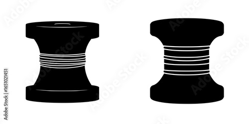 Unique design of spool shapes for creative applications in crafts and manufacturing