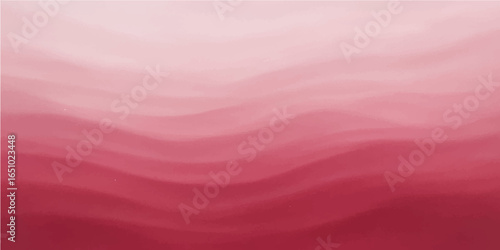 Pink and red silk satin fabric background with smooth flowing waves and soft texture
