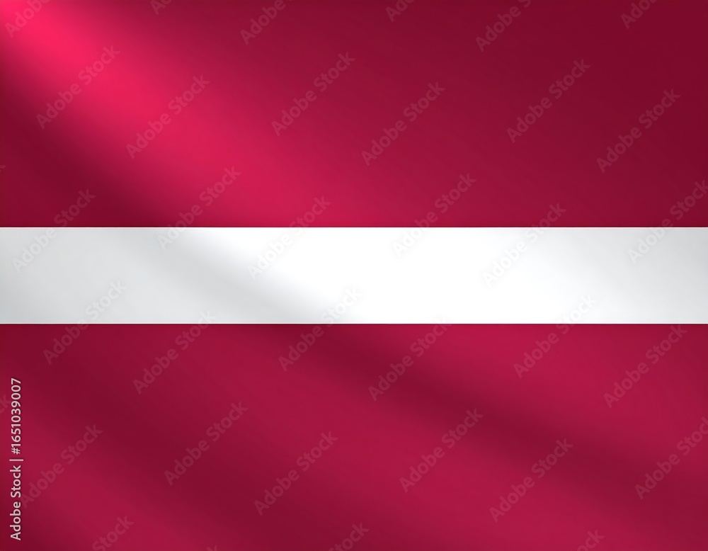 Obraz premium Waving flag of Latvia, a symbol of national pride and Latvian identity