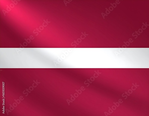 Waving flag of Latvia, a symbol of national pride and Latvian identity