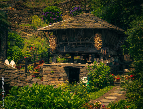 natural and typical landscapes near Taramundi. Asturias. Spain.