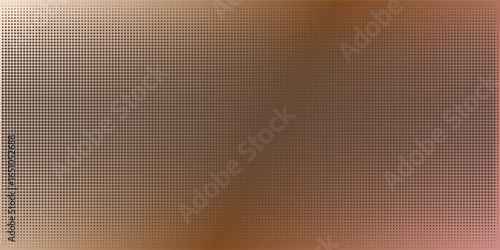Abstract Golden Halftone Background Texture in a Metallic Brown Gradient