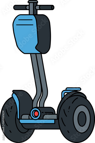 Modern electric personal transporter scooter