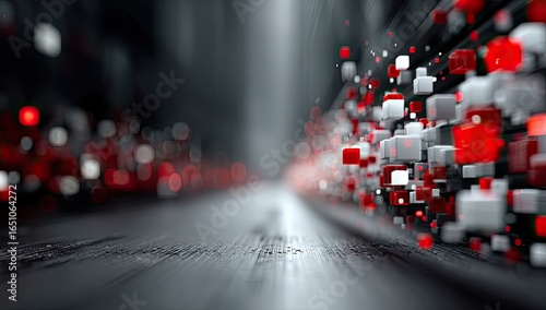 Abstract digital cityscape (3)