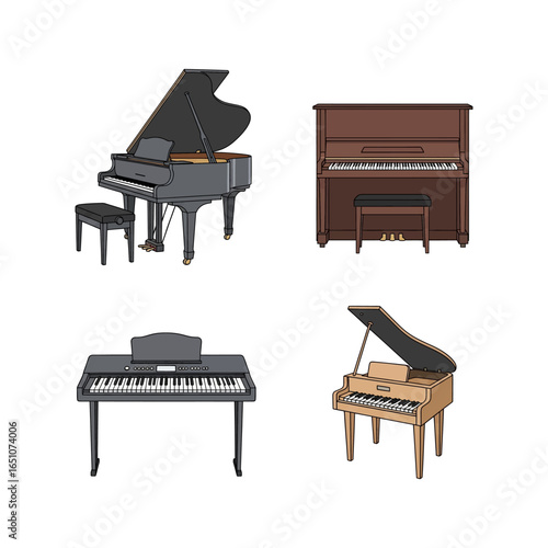 Musical Instruments Grand Piano Digital Piano Organ Synthesizer