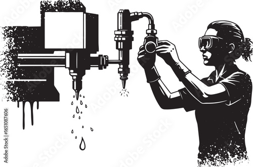 Precision in black and white: A monochrome representation of ind