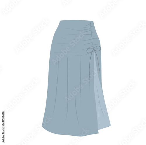women's skirts. Women's tulle skirt . vektor