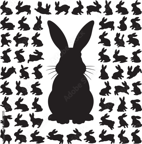 Rabbit Silhouette Vector – Bunny Animal Design

Cute Rabbit and Bunny Vector Bundle for Easter and Spring

Wild Rabbit Silhouette Collection – Animal Clipart Vector