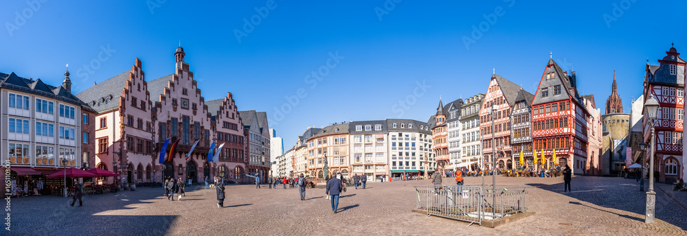 Fototapeta premium Römer, Frankfurt am Main, Hessen, Deutschland