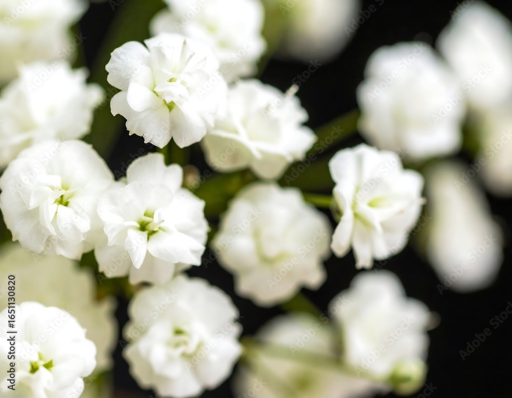 Fototapeta premium Close-up of white flowers (1)