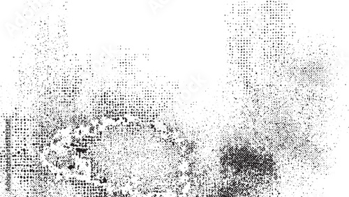 Black charcoal powder dust scattered on white background texture. Black gunpowder texture isolated on white background top view effect 