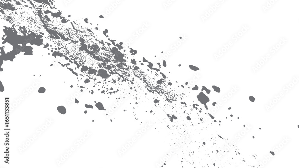 Fototapeta premium Grunge dirt overlay texture with dust effect on abstract gray background. Vintage grunge design with dust and dirt overlay on gray background texture