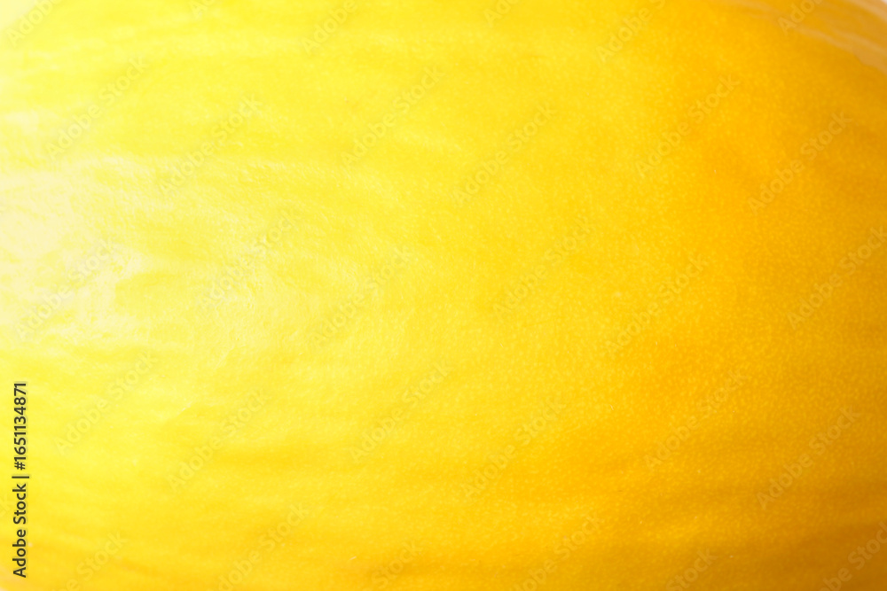 Obraz premium Fresh ripe melon as background, closeup view