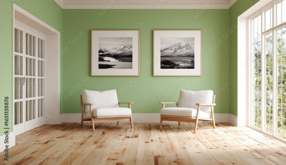 Fototapeta premium A peaceful living room