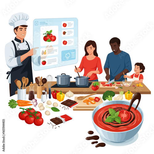 AI-Powered Recipe App: Artificial Intelligence for Smart Cooking and Meal Planning Technology